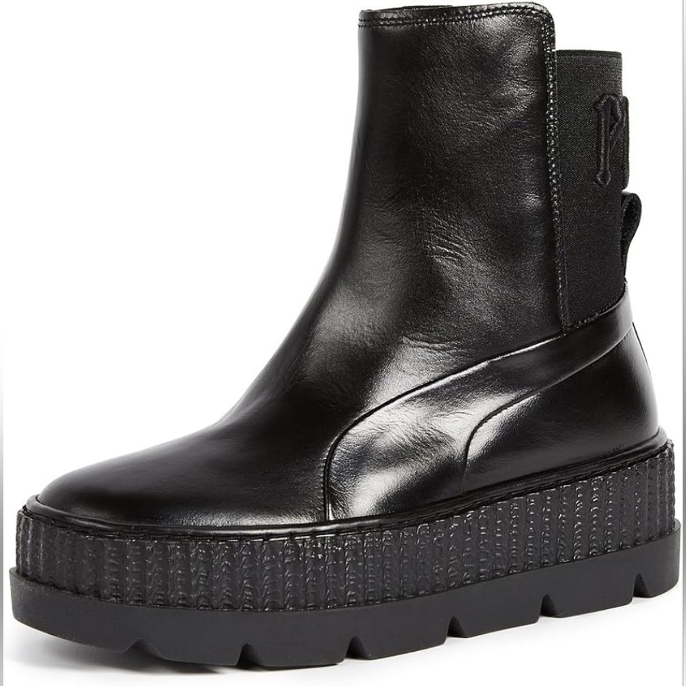 FENTY Puma Chelsea Sneaker Platform Boots – Rihanna Collection – Size 8.5 - Picture 2 of 12